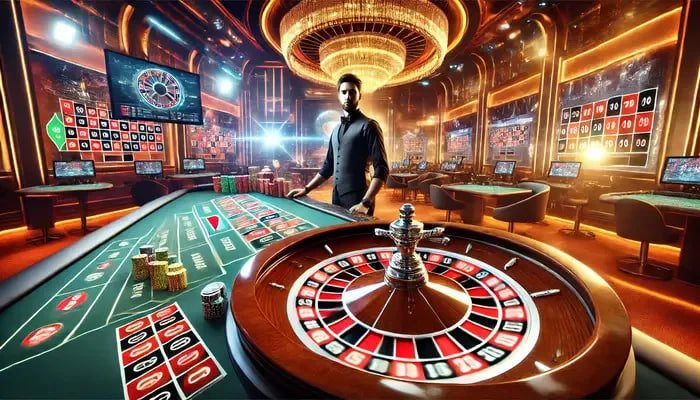 Antarmuka mobile marsbahis untuk Casino Hold'em dengan statistik permainan real-time